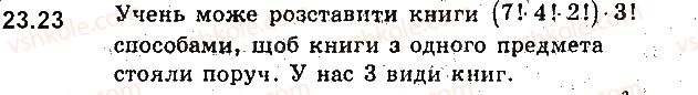 фото задание 23 - 23. основні правила комбінаторики. перестановки - § 6. елементи комбінаторики та теорії ймовірностей