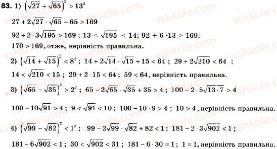 фото задание 83 - 3. додавання і множення числових нерівностей. оцінювання значення виразу - § 1. нерівності