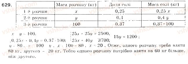 фото задание 629 - § 15. математичне моделювання - елементи прикладної математики