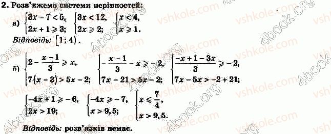 фото задание 2 - варіант 2 - завдання для самостійної роботи - розділ 1. нерівності