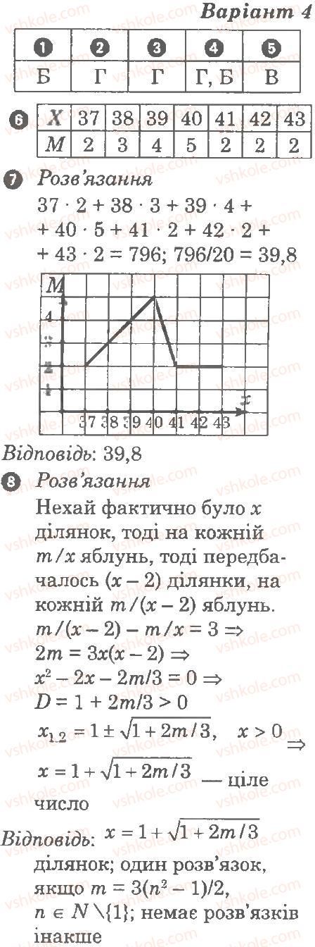 фото задание в4 - контрольна робота 6. елементи прикладної математики - частина 2. контрольні роботи