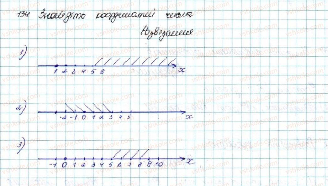 фото задание 134 - § 4. нерівності зі змінними. розв’язок нерівності - розділ 1. нерівності