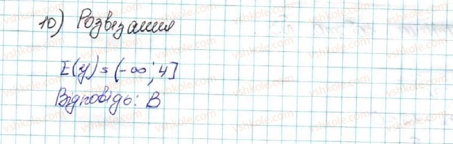 фото задание 10 - домашня самостійна робота № 2 - розділ 2. квадратична функція