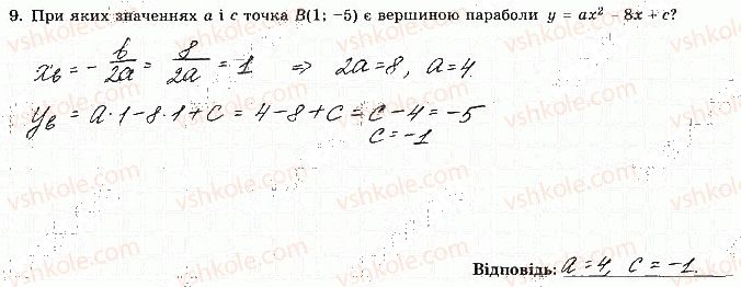 фото задание 9 - варіант 2 - ткр-2. властивості функції - тематичні контрольні роботи