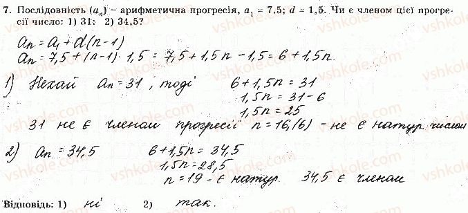 фото задание 7 - варіант 1 - ткр-4. числові послідовності - тематичні контрольні роботи