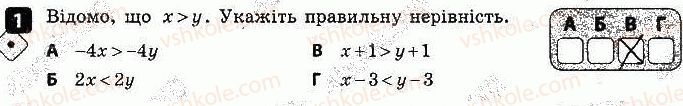фото задание 1 - варіант 1 - контрольна робота № 1. нерівності - контрольні роботи