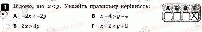фото задание 1 - варіант 2 - контрольна робота № 1. нерівності - контрольні роботи