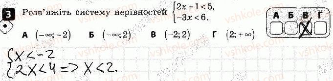 фото задание 3 - варіант 1 - самостійна робота № 2. лінійні нерівності - самостійні роботи
