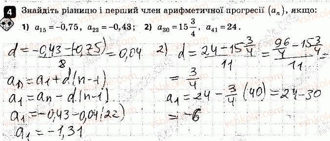 фото задание 4 - варіант 2 - самостійна робота № 9. числові послідовності - самостійні роботи