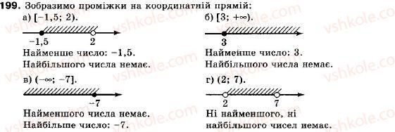 фото задание 199 - вправи для повторення § 1 - § 1. нерівності