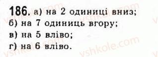 фото задание 186 - § 3. квадратична функція та її графік - розділ 2. квадратична функція