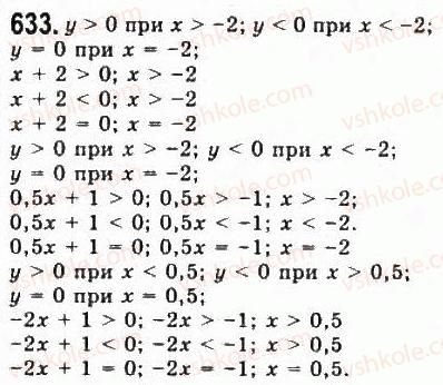 фото задание 633 - 4. нерівності - розділ 6. повторення курсу алгебри