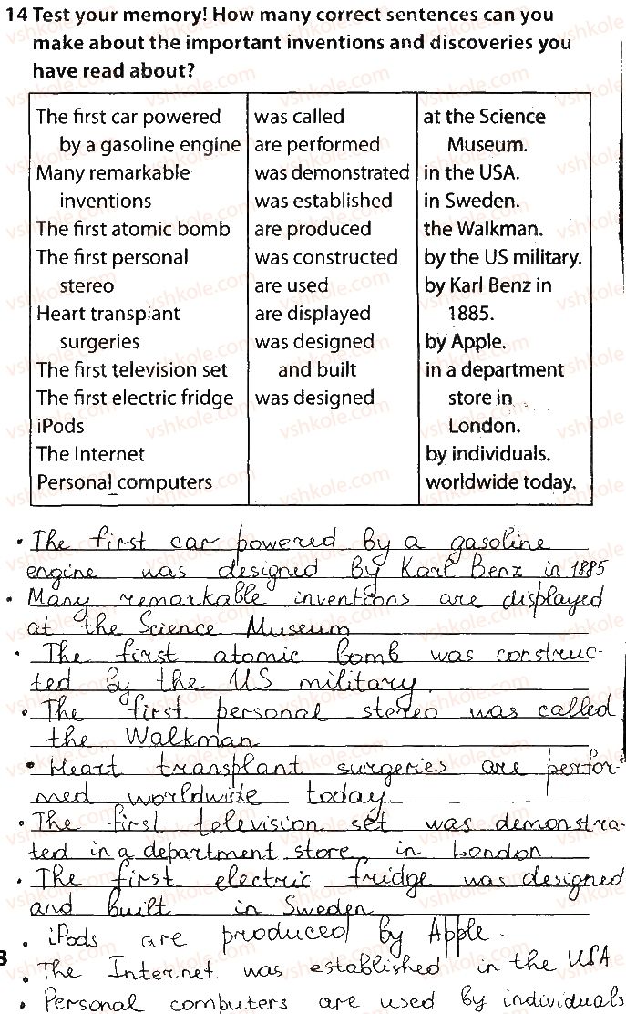 фото задание 14 - lesson 1. inventions and discoveries - unit 3. what’s your knowledge?