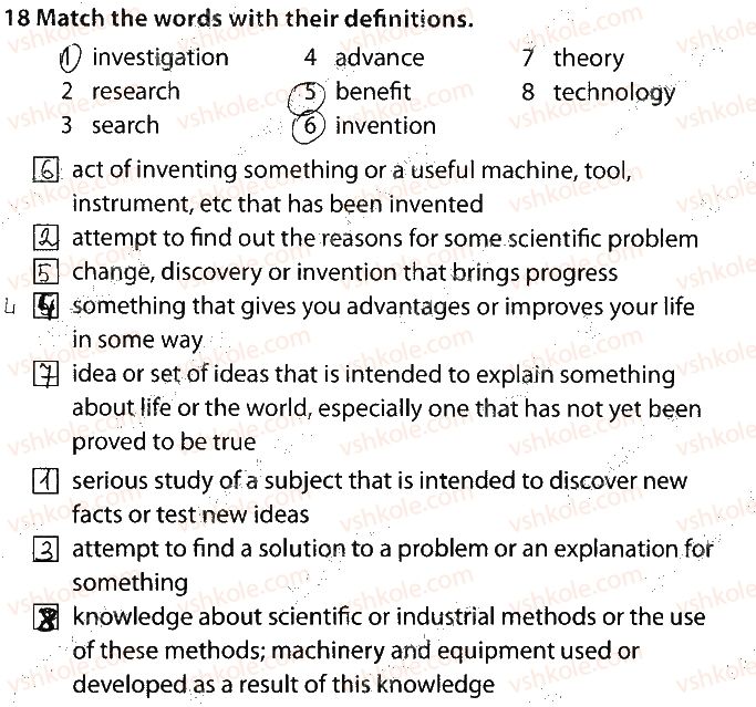фото задание 18 - lesson 1. inventions and discoveries - unit 3. what’s your knowledge?