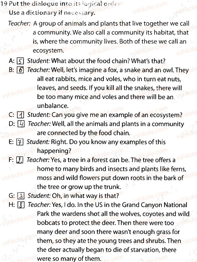 фото задание 19 - lesson 2. nature and the environment - unit 3. what’s your knowledge?