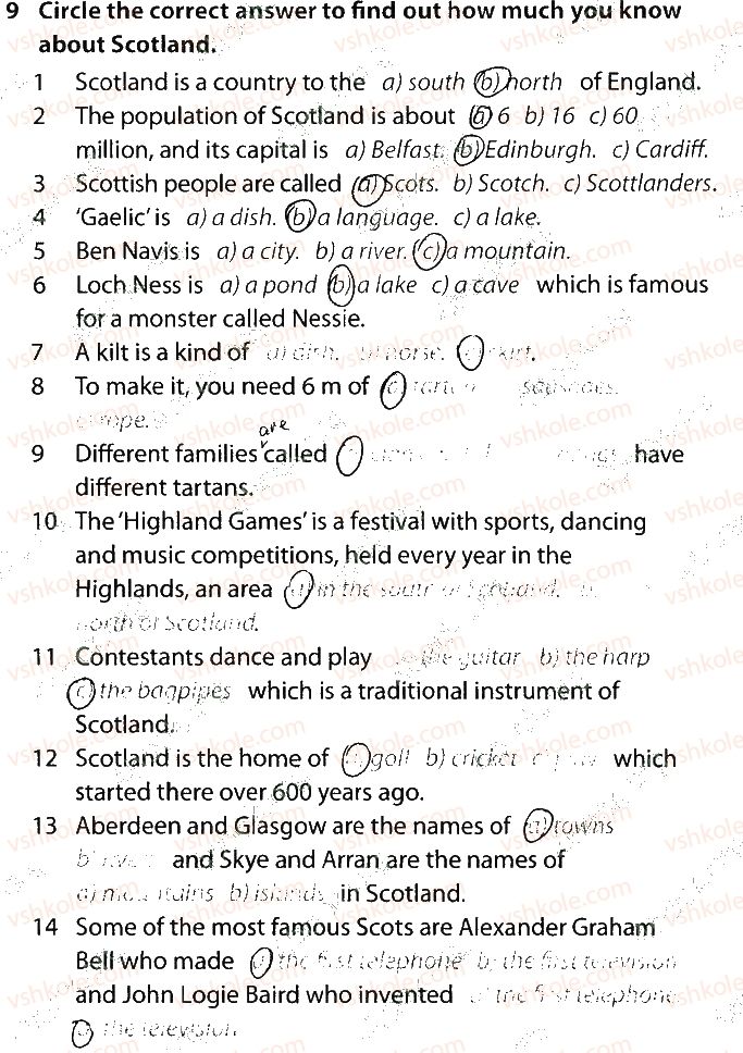 фото задание 9 - lesson 1. the uk today - unit 4. why not take a closer look?