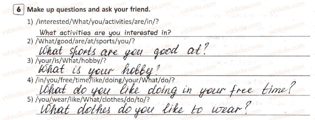 фото задание 6 - lesson 1. vital statistics - unit 1. who are you?