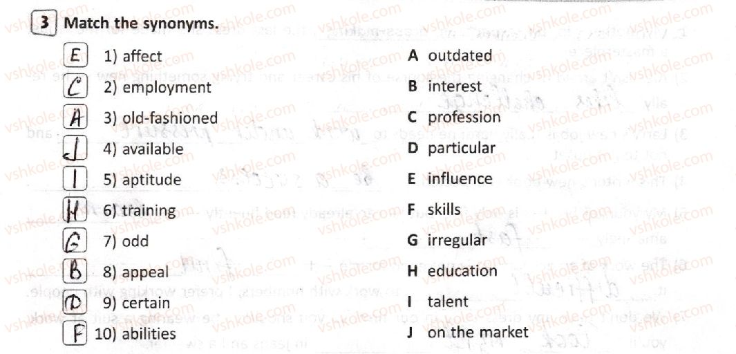 фото задание 3 - lesson 2. career choices - unit 2. what’s your choice?