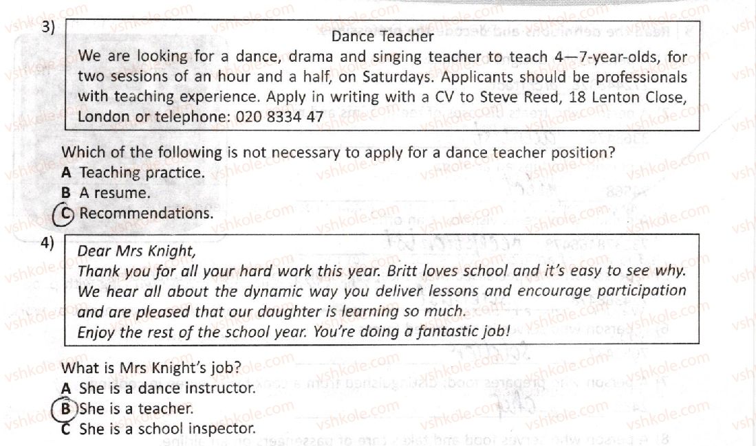 фото задание 6 - lesson 2. career choices - unit 2. what’s your choice?