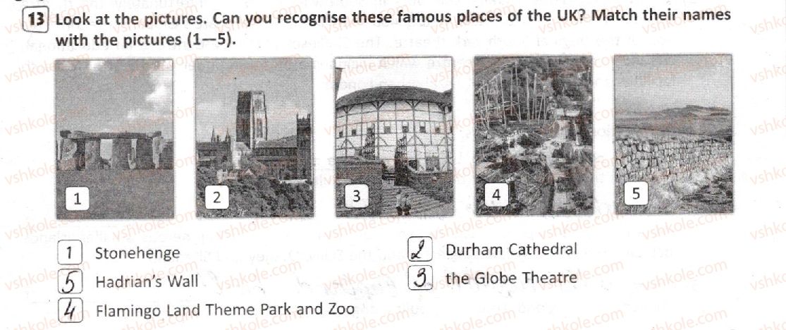 фото задание 13 - lesson 1. the uk today - unit 4. why not take a closer look?