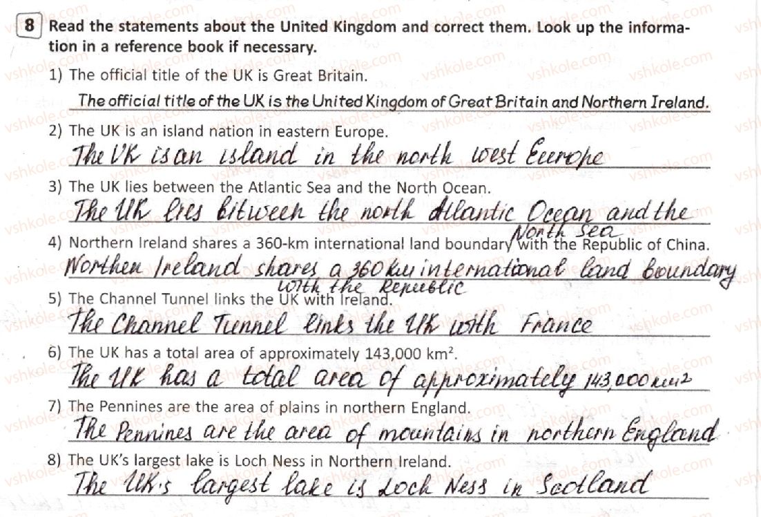 фото задание 8 - lesson 1. the uk today - unit 4. why not take a closer look?