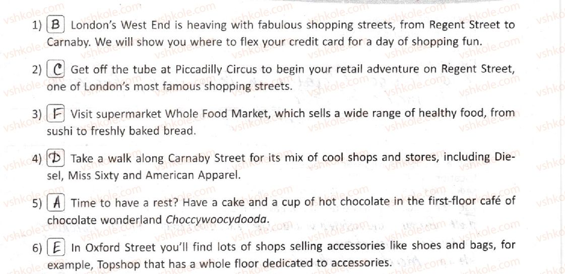 фото задание 11 - lesson 2. cities of the uk - unit 4. why not take a closer look?