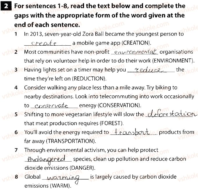 фото задание 2 - test 3. lessons 1-2 - unit 3. what's your knowledge?