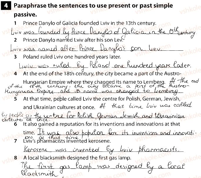 фото задание 4 - test 3. lessons 1-2 - unit 4. why not take a closer look?