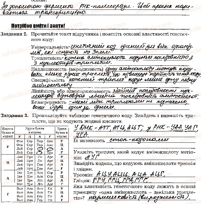 фото задание стр47 - тема 4. збереження та реалізація спадкової інформації