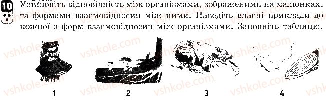 фото задание 10 - варіант 1 - контрольна робота 5. надорганізмові біологічні системи - контрольні роботи