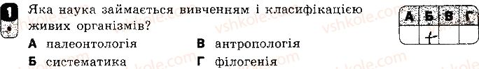фото задание 1 - варіант 2 - самостійна робота 12. біорізноманіття - самостійні роботи