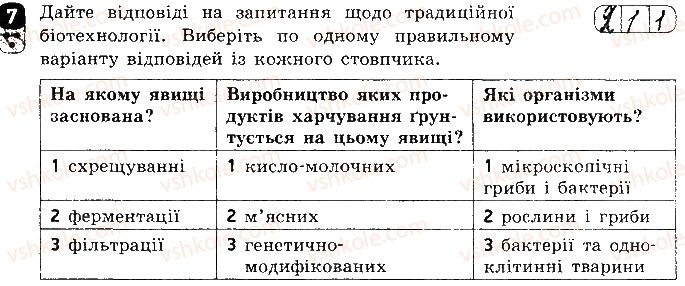 фото задание 7 - варіант 1 - самостійна робота 13. надорганізмові біологічні системи - самостійні роботи