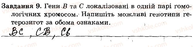 фото задание 9 - варіант 2 - практична робота № 3. складання схем схрещування - практичні роботи