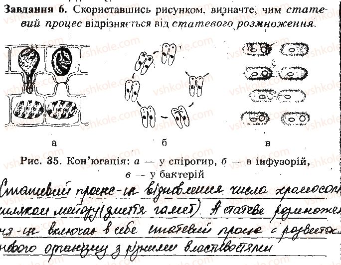фото задание 6 - практична робота № 4. порівняння будови та процесу розмноження - практичні роботи