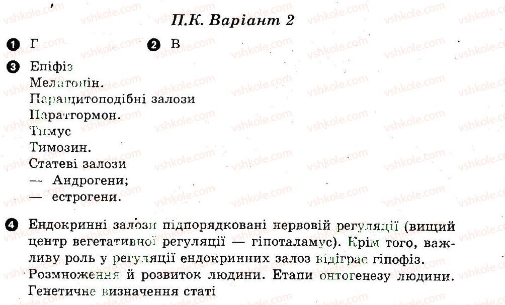 фото задание в2 - підсумковий контроль - ендокринна регуляція функцій організму людини