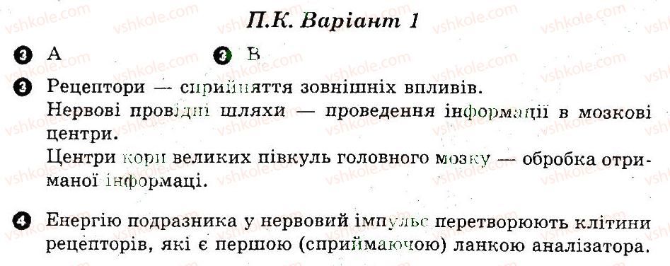 фото задание в1 - підсумковий контроль - зв'язок організму людини із зовнішнім середовищем