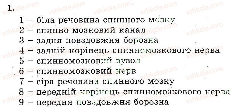 фото задание 1 - регуляція рухової активності. спинний мозок