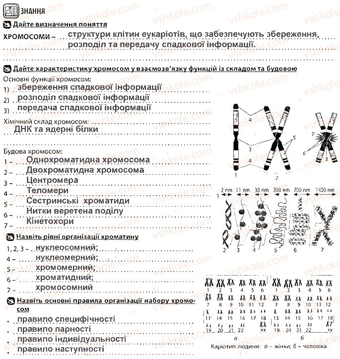 фото задание ст34 - тема 4. збереження та реалізація спадкової інформації