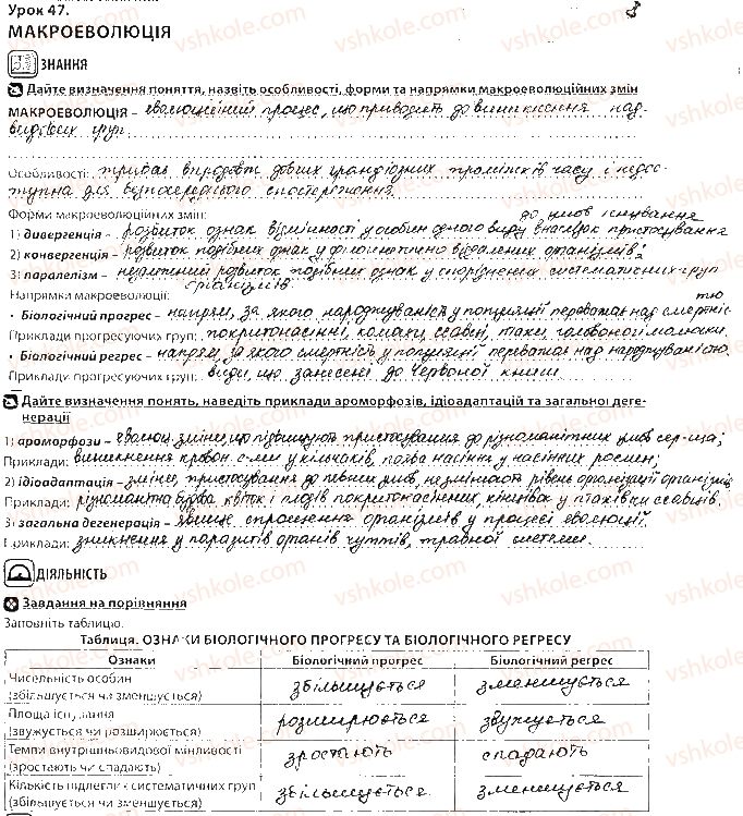 фото задание ст63 - тема 6. еволюція органічного світу