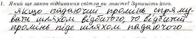 фото задание зап1 - сторінка 21 - 3. дослідження відбивання світла за допомогою плоского дзеркала