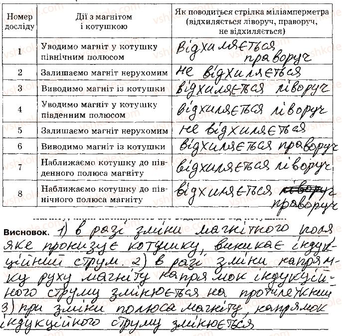 фото задание 4 - лабораторна робота № 2. електромагнітна індукція - вкладиш. зошит для лабораторних робіт