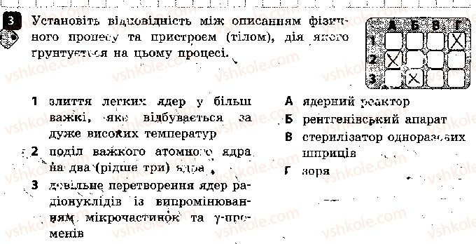 фото задание 3 - варіант 2 - контрольна робота 4. фізика атома та атомного ядра - контрольні роботи