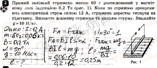 фото задание 2 - варіант 1 - практичний тренінг 1. сила ампера - практичний тренінг