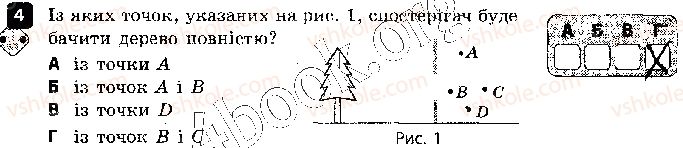 фото задание 4 - варіант 1 - самостійна робота 2. світлові явища - самостійні роботи