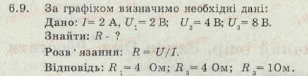 фото задание 9 - 6. електричний опір. закон ома. реостати - електричний струм - електромагнітні явища