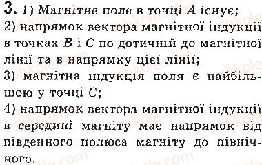 фото задание 3 - вправи - § 2. індукція магнітного поля. лінії магнітної індукції. магнітне поле землі - розділ 1. магнітне поле