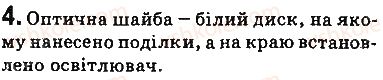 фото задание 4 - запитання - § 11. відбивання світла. закони відбивання світла. плоске дзеркало - розділ 2. світлові явища