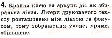 фото задание 4 - вправи - § 15. побудова зображень у лінзах. деякі оптичні пристрої. формула тонкої лінзи - розділ 2. світлові явища