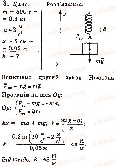 фото задание 3 - вправи - § 35. рух тіла під дією кількох сил - розділ 5. рух і взаємодія. закони збереження