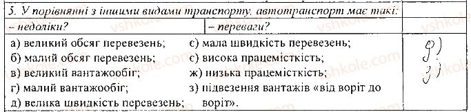 фото задание 5 - тестові завдання - експрес-оцінювання - вкладиш. зошит для самостійних і контрольних робіт
